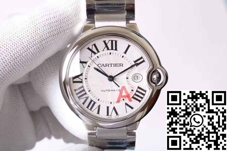 Ballon Bleu De Cartier W69012Z4 V6 Factory Silver Dial
