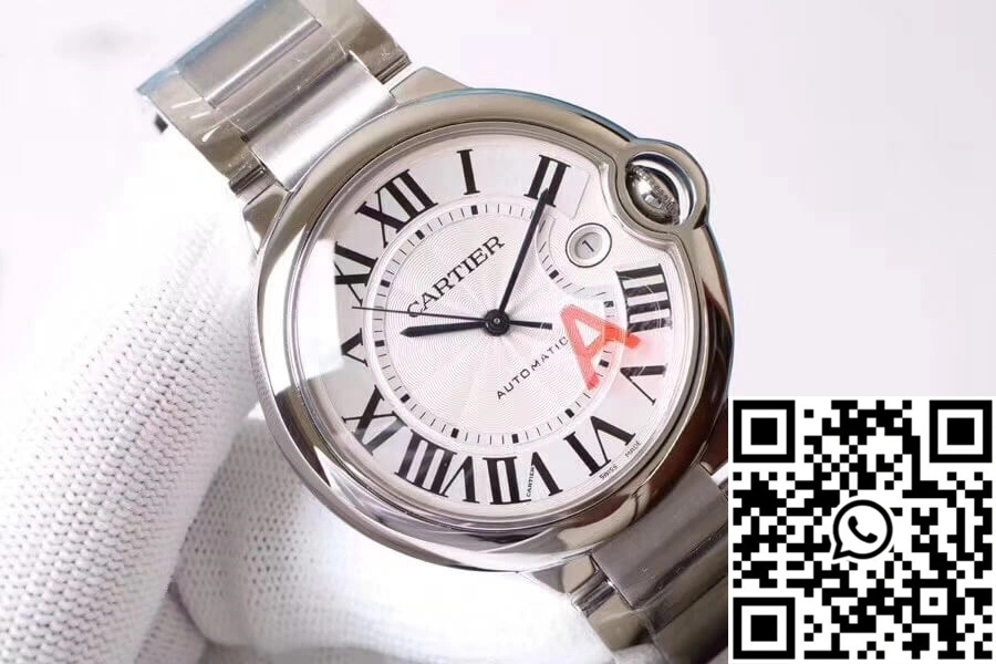 Ballon Bleu De Cartier W69012Z4 V6 Factory Silver Dial