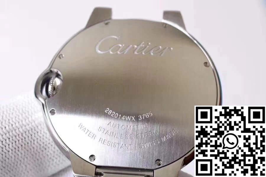 Ballon Bleu De Cartier W69012Z4 V6 Factory Silver Dial