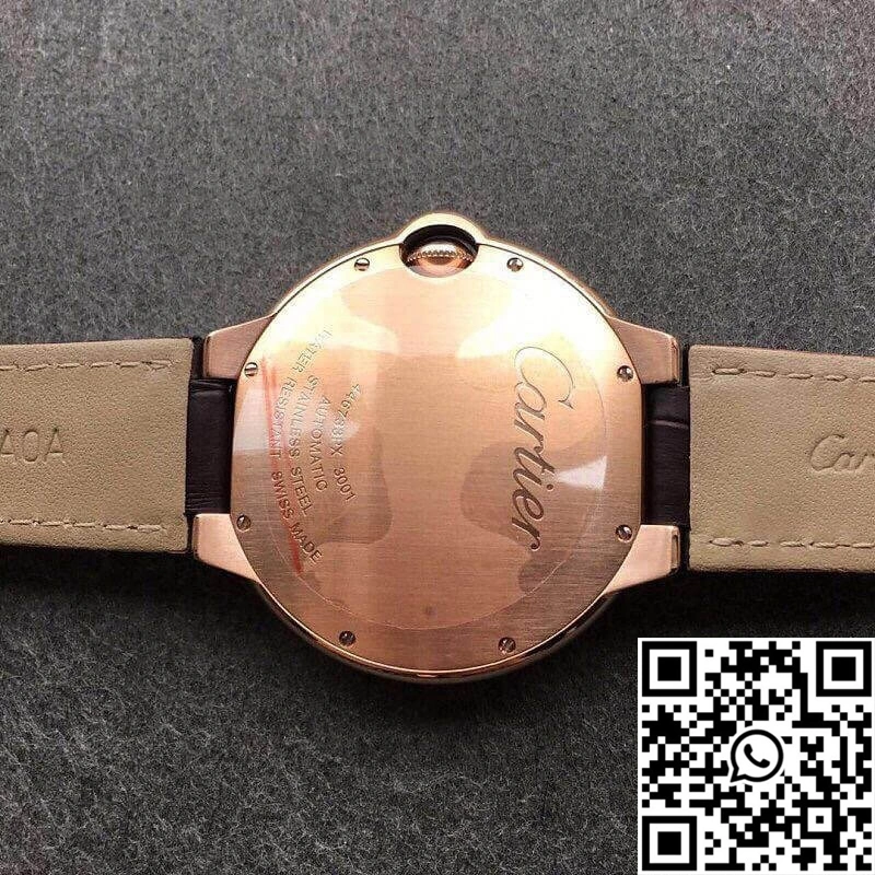 Ballon Bleu De Cartier W6920037 V6 Factory Chocolate Color Dial
