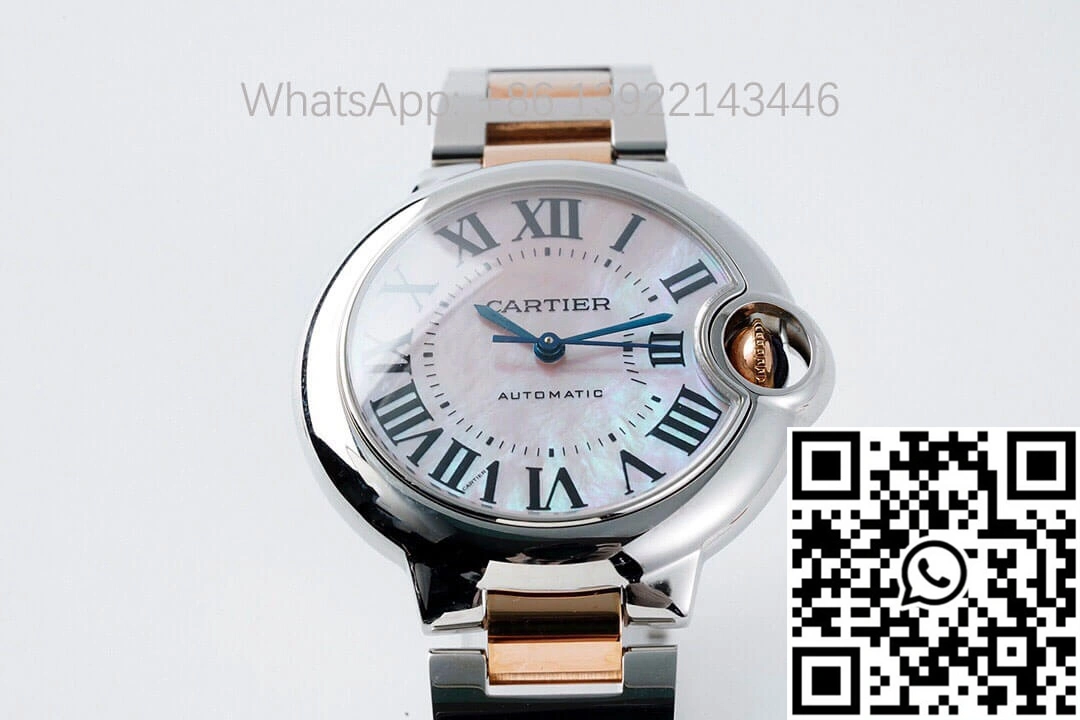 Ballon Bleu De Cartier W6920070 AF Factory Pink Mother-Of-Pearl Dial
