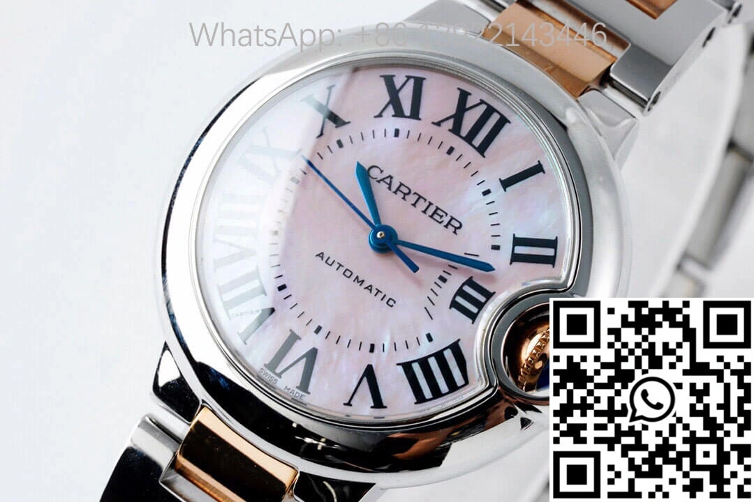 Ballon Bleu De Cartier W6920070 AF Factory Pink Mother-Of-Pearl Dial