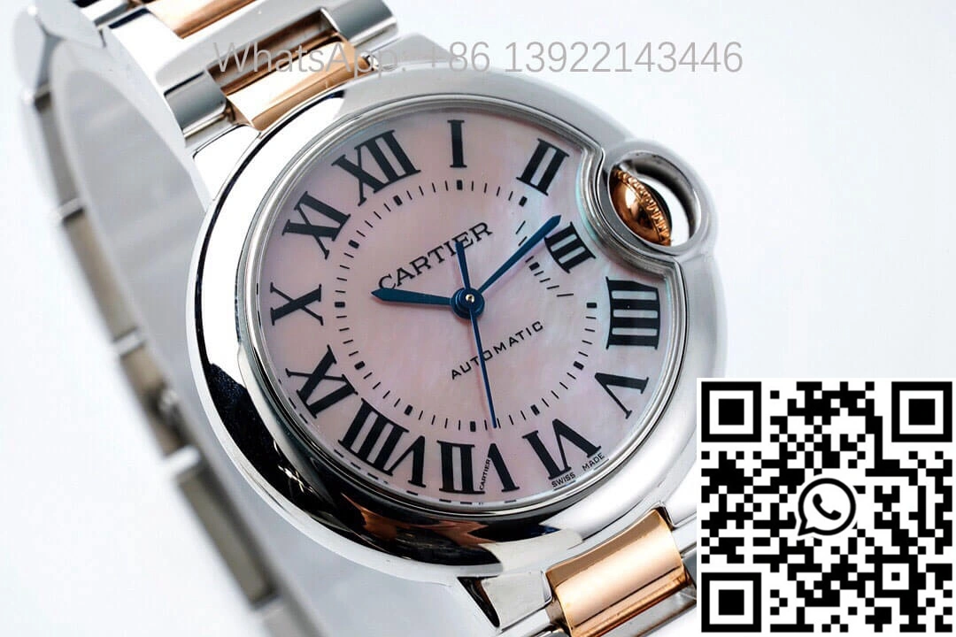 Ballon Bleu De Cartier W6920070 AF Factory Pink Mother-Of-Pearl Dial