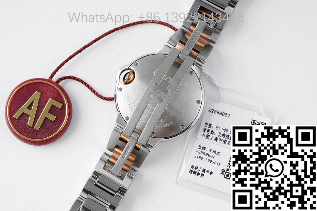 Ballon Bleu De Cartier W6920070 AF Factory Pink Mother-Of-Pearl Dial