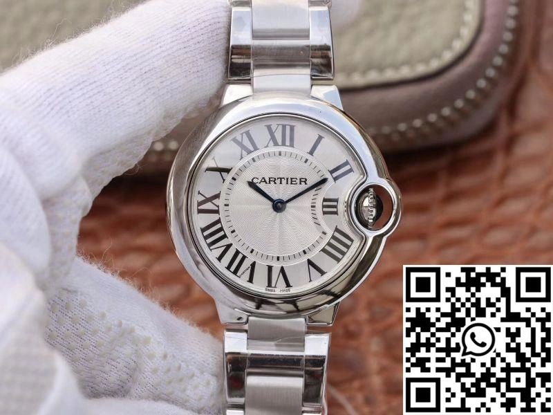 Ballon Bleu De Cartier W6920084 V6 Factory Silver Dial