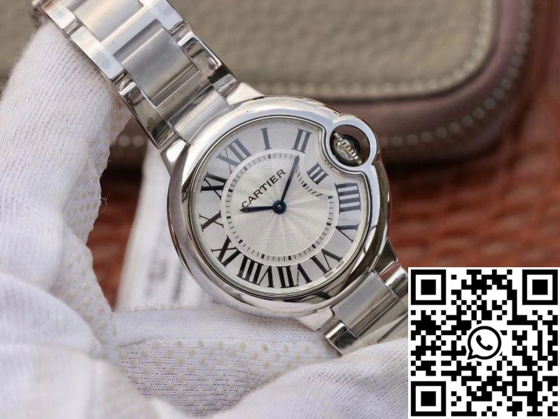 Ballon Bleu De Cartier W6920084 V6 Factory Silver Dial