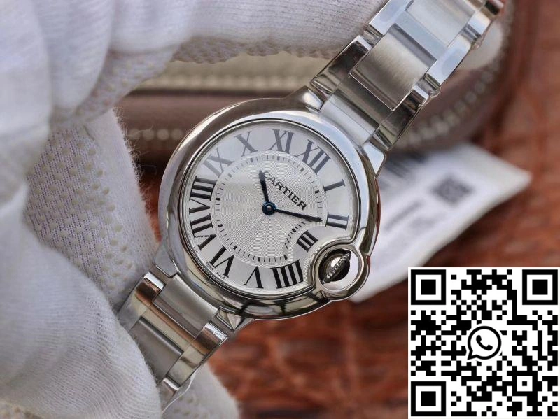 Ballon Bleu De Cartier W6920084 V6 Factory Silver Dial