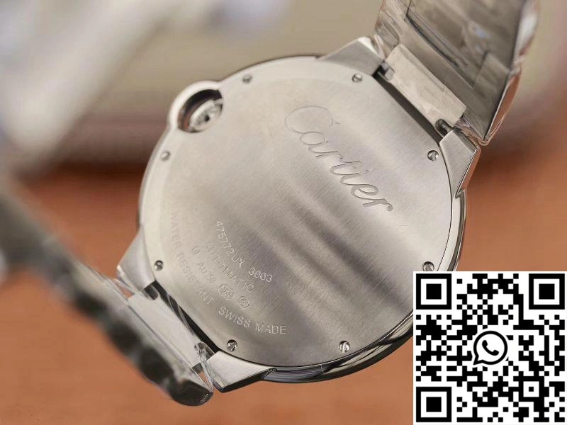Ballon Bleu De Cartier WE9009Z3 42mm TW Factory Silver Diamond Dial