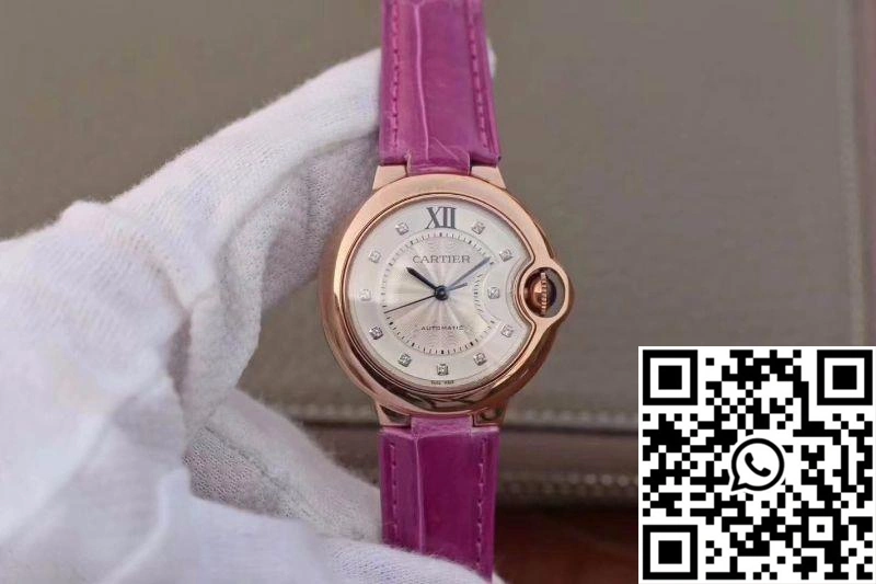 Ballon Bleu De Cartier WE902040 V9 Factory Silver Textured Dial