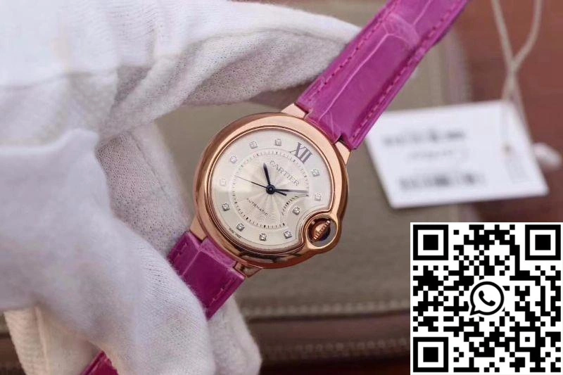 Ballon Bleu De Cartier WE902040 V9 Factory Silver Textured Dial