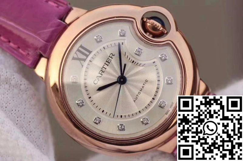Ballon Bleu De Cartier WE902040 V9 Factory Silver Textured Dial