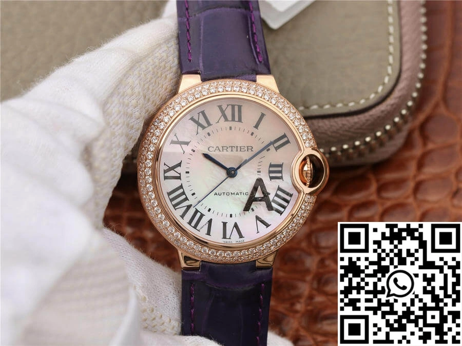 Ballon Bleu De Cartier WE902066 V6 Factory V4 Rose Gold