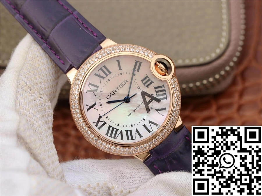 Ballon Bleu De Cartier WE902066 V6 Factory V4 Rose Gold