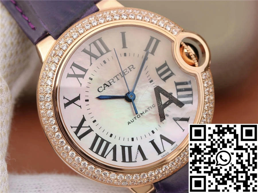 Ballon Bleu De Cartier WE902066 V6 Factory V4 Rose Gold