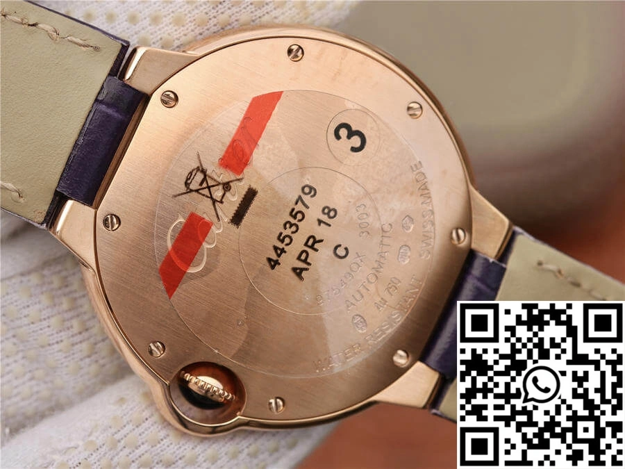 Ballon Bleu De Cartier WE902066 V6 Factory V4 Rose Gold
