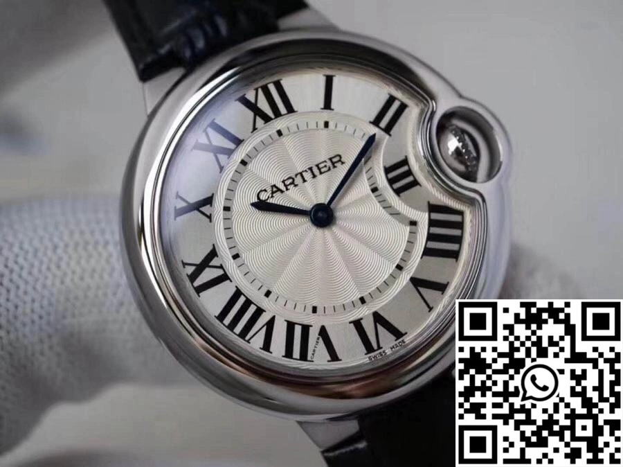 Ballon Bleu De Cartier WE902073 33MM V6 Factory Silver Dial