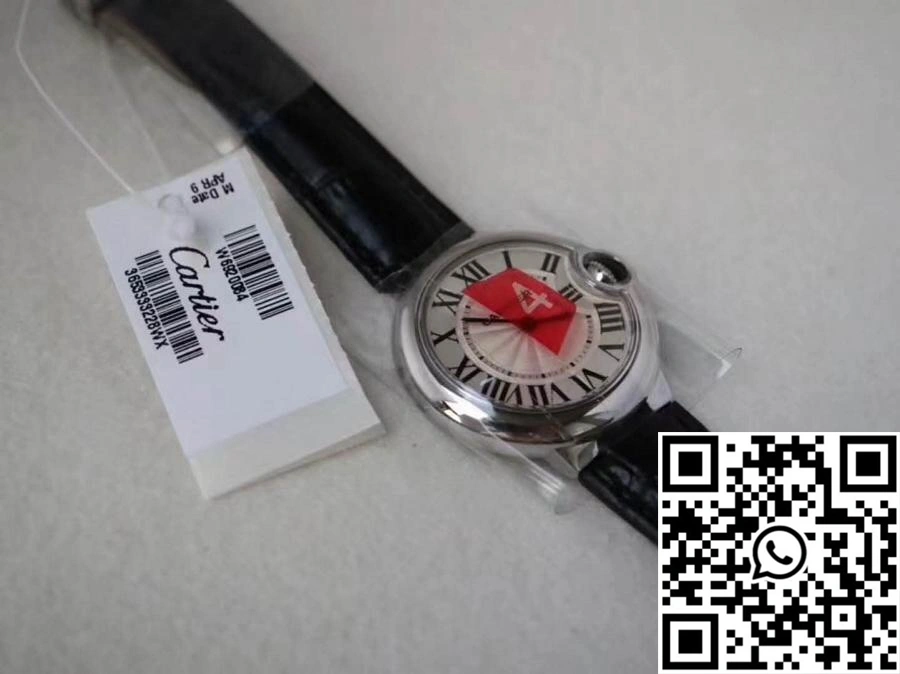 Ballon Bleu De Cartier WE902073 33MM V6 Factory Silver Dial