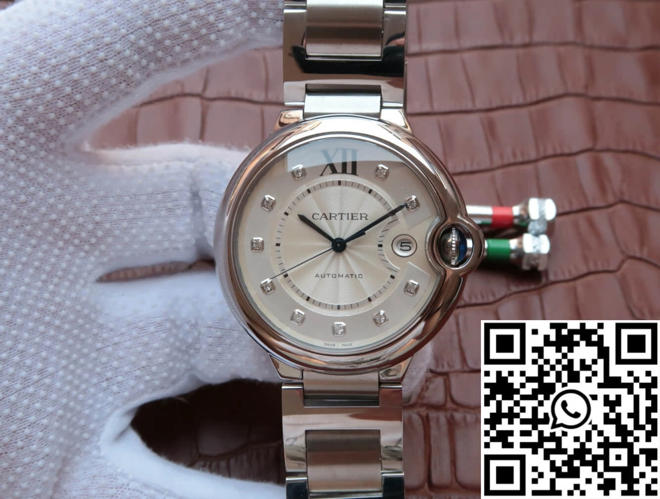 Ballon Bleu De Cartier WE902075 JF Factory Silver Dial