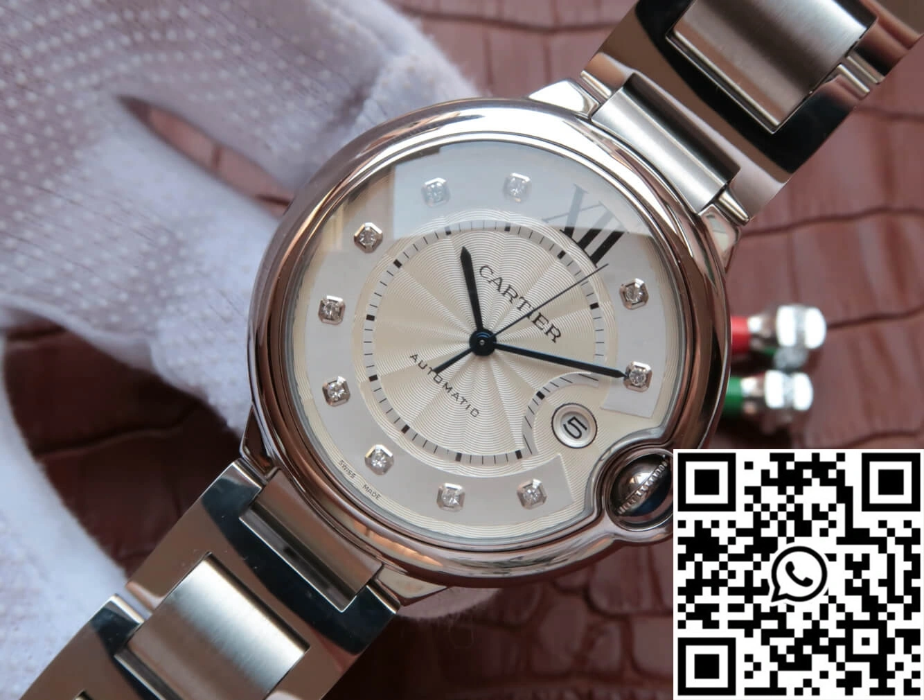 Ballon Bleu De Cartier WE902075 JF Factory Silver Dial