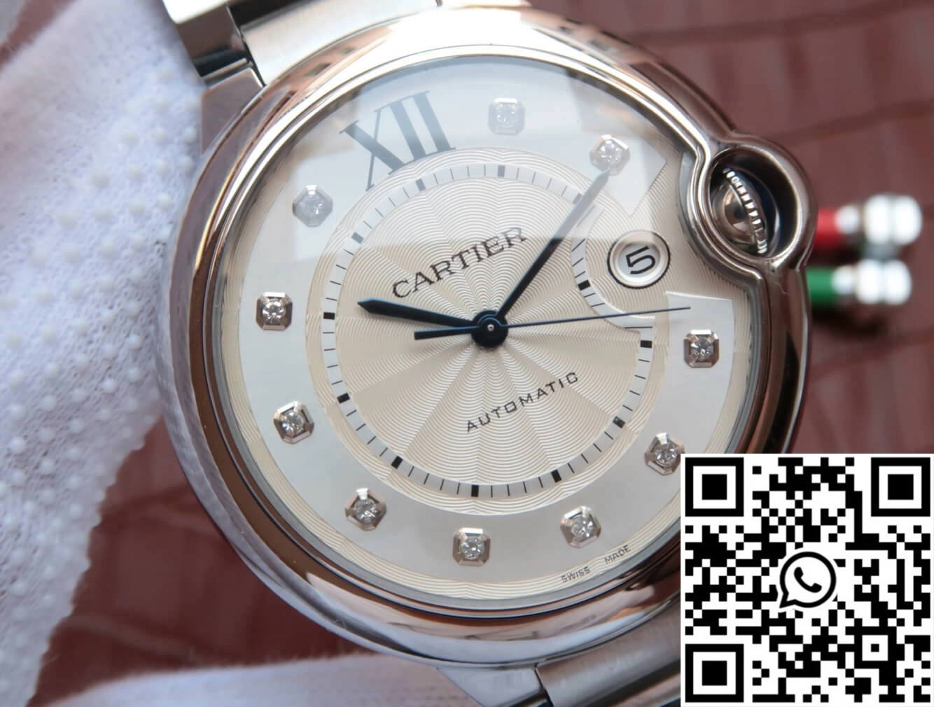 Ballon Bleu De Cartier WE902075 JF Factory Silver Dial