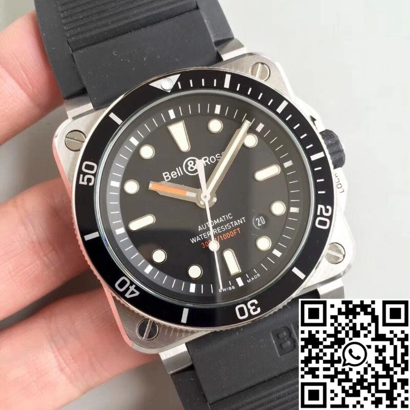 Bell Ross BR 03-92 Diver V2 Black Dial