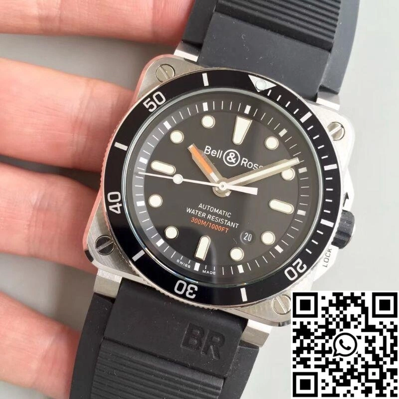 Bell Ross BR 03-92 Diver V2 Black Dial