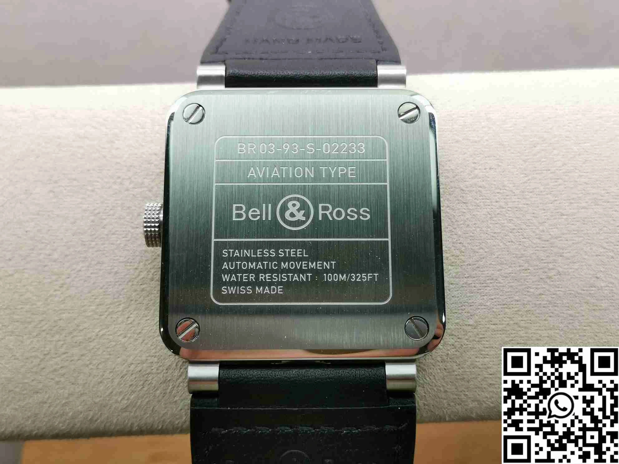 Bell Ross BR 03 BR Factory GMT Black Dial