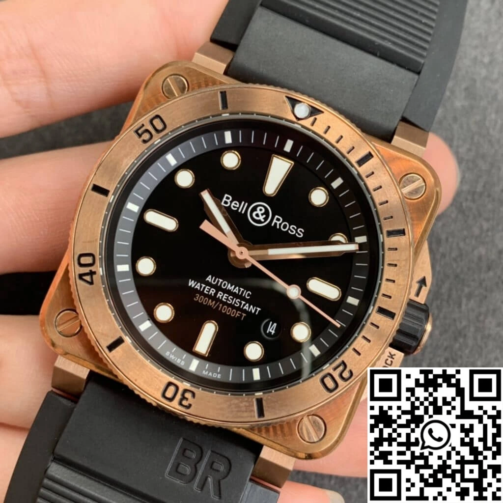 Bell Ross BR03-92 Diver Black Dial Bronze