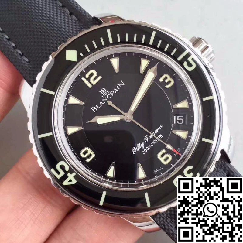 Blancpain Fifty Fathoms 5015-1130-52 ZF Factory Black Dial