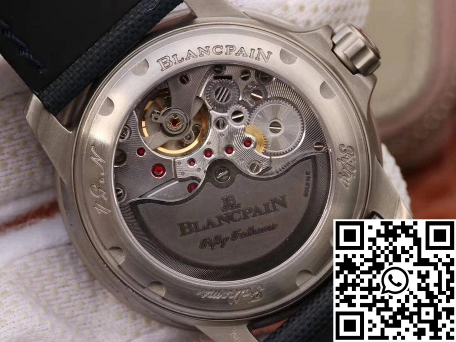 Blancpain Fifty Fathoms 5015-12B40-O52 ZF Factory Blue Dial