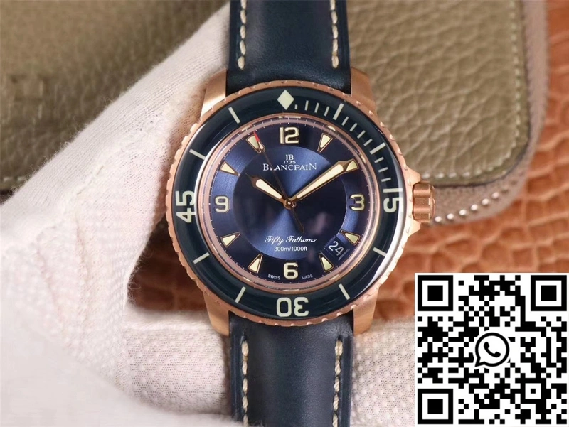 Blancpain Fifty Fathoms 5015-3603C-63B ZF Factory Blue Dial