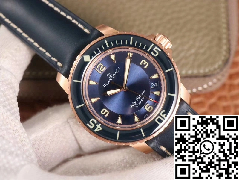 Blancpain Fifty Fathoms 5015-3603C-63B ZF Factory Blue Dial