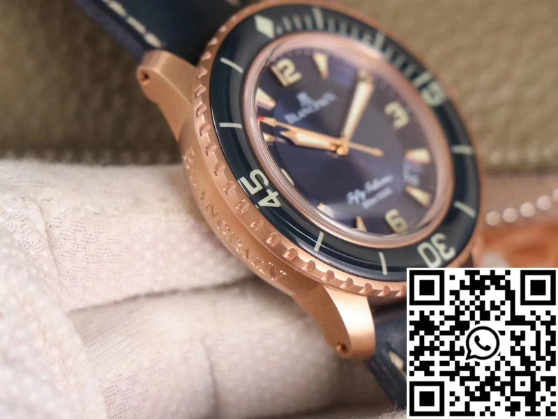 Blancpain Fifty Fathoms 5015-3603C-63B ZF Factory Blue Dial