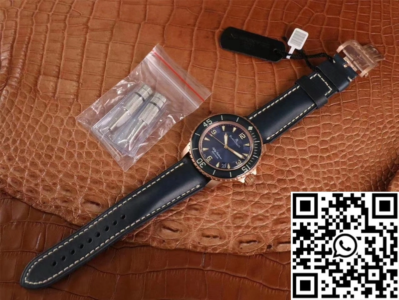 Blancpain Fifty Fathoms 5015-3603C-63B ZF Factory Blue Dial