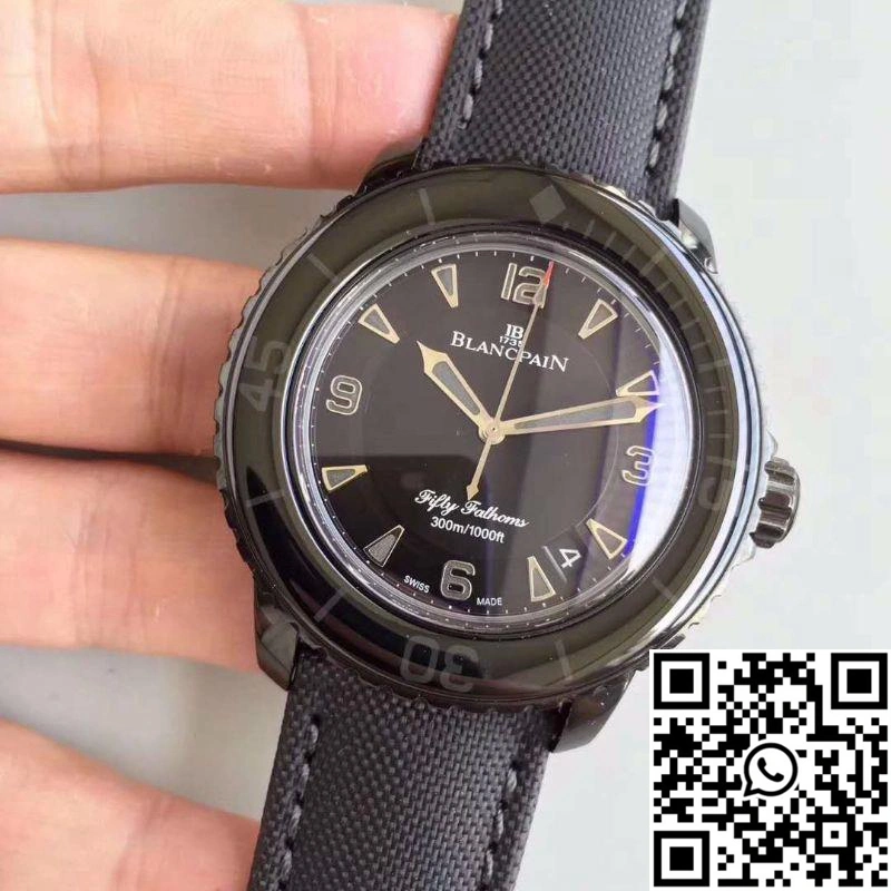 Blancpain Fifty Fathoms Dark Knight 5015-11C30-52A ZF Factory Black Dial