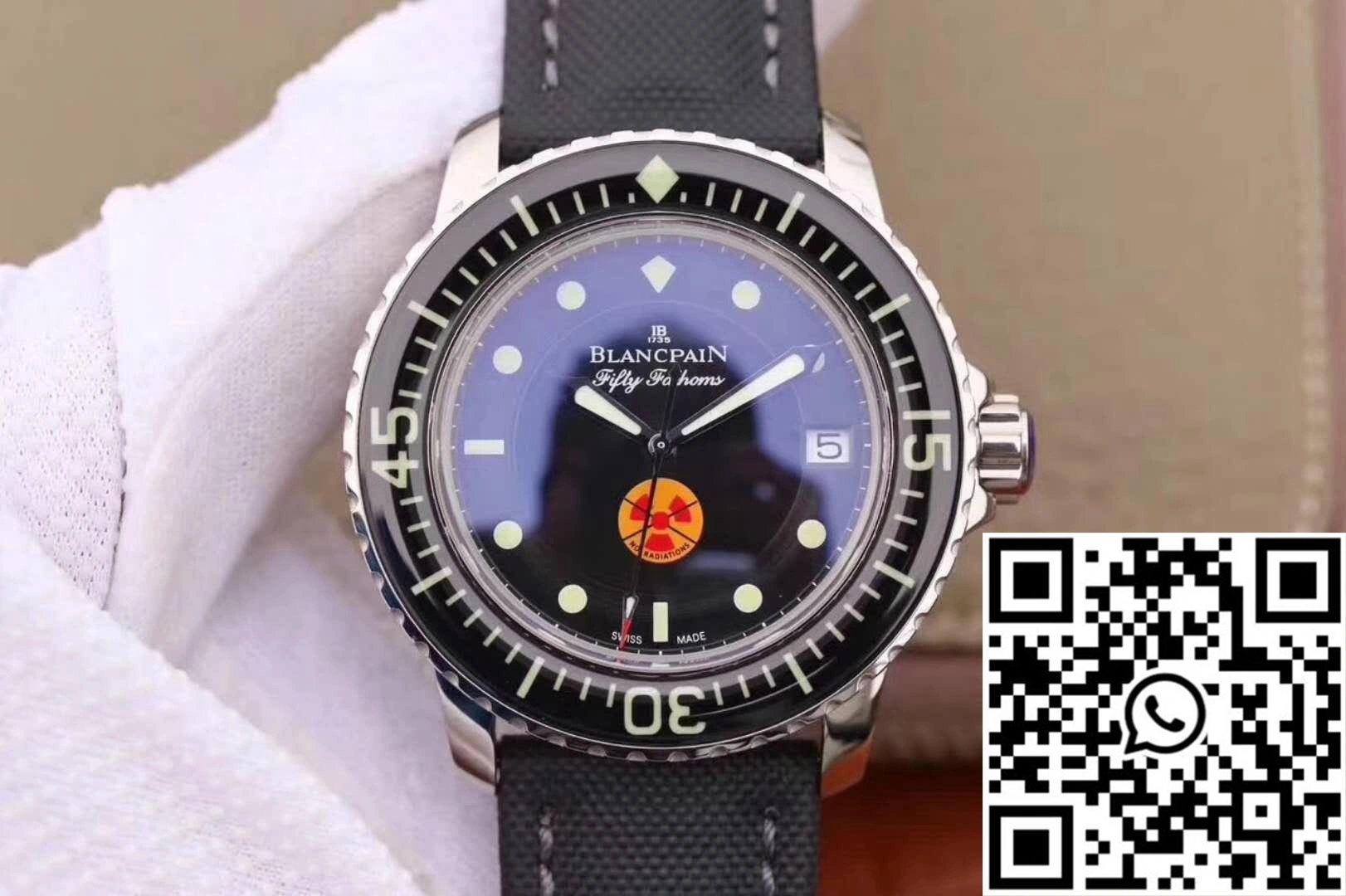 Blancpain Fifty Fathoms Tribute Limited Edition 5015B-1130-52 ZF Factory Black Dial