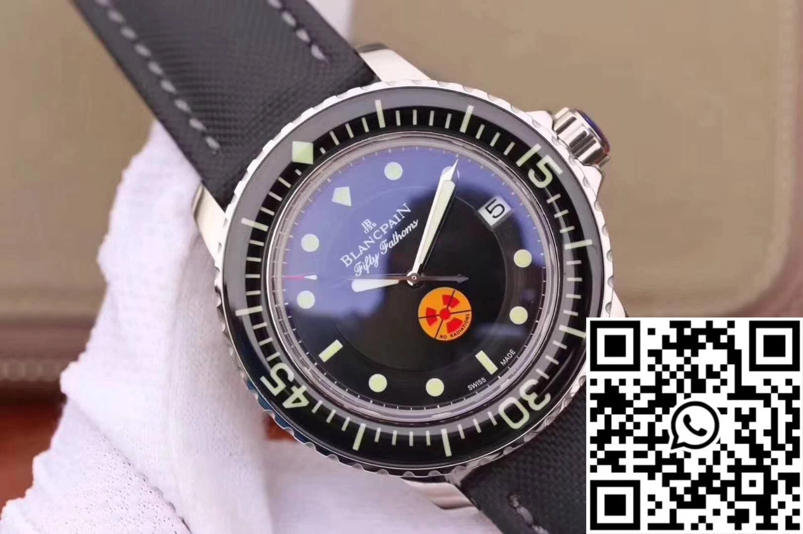 Blancpain Fifty Fathoms Tribute Limited Edition 5015B-1130-52 ZF Factory Black Dial