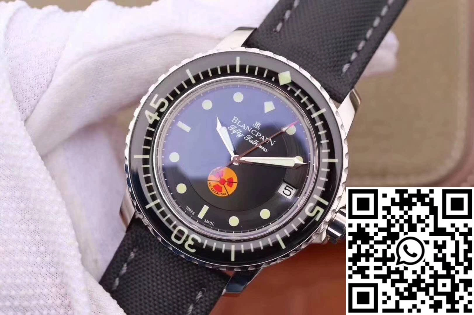 Blancpain Fifty Fathoms Tribute Limited Edition 5015B-1130-52 ZF Factory Black Dial