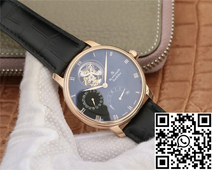 Blancpain Villeret 6025-3642-55B JB Factory Black Dial
