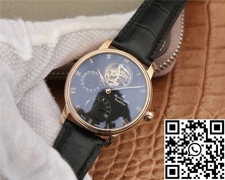 Blancpain Villeret 6025-3642-55B JB Factory Black Dial