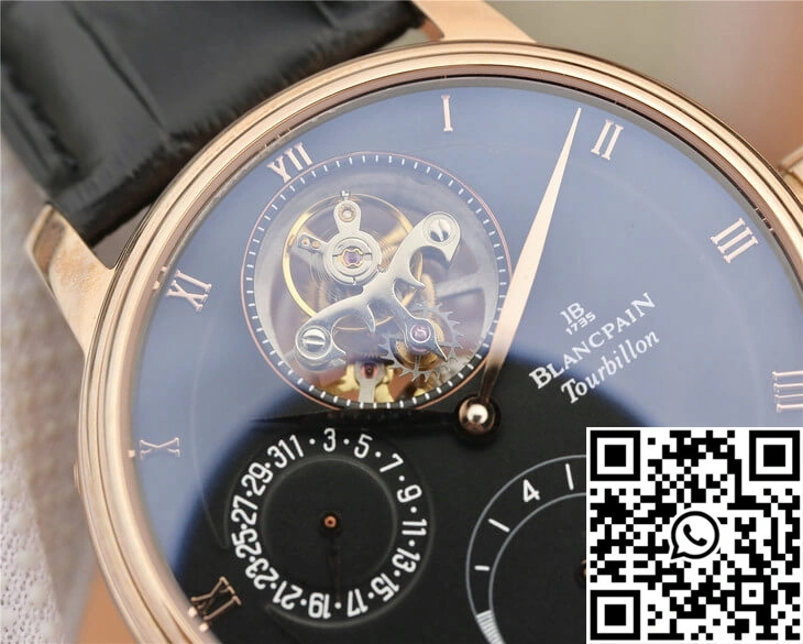 Blancpain Villeret 6025-3642-55B JB Factory Black Dial
