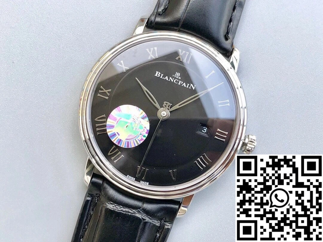 Blancpain Villeret 6551-1127-55B ZF Factory Black Dial