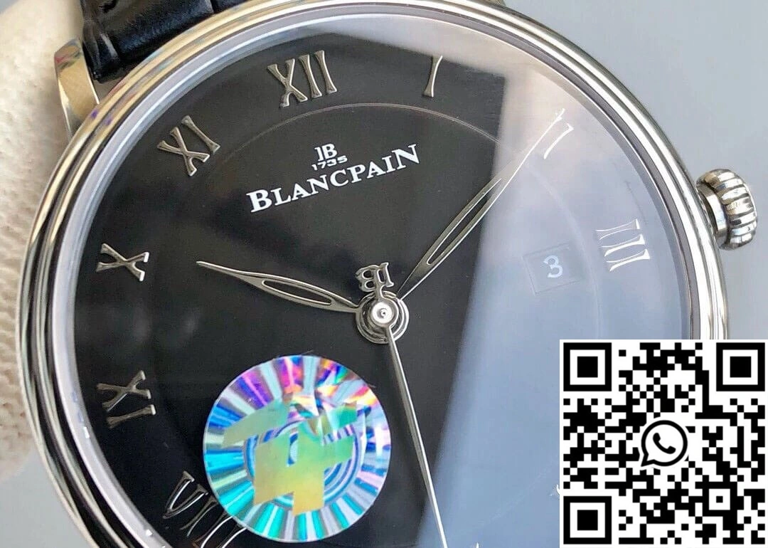 Blancpain Villeret 6551-1127-55B ZF Factory Black Dial