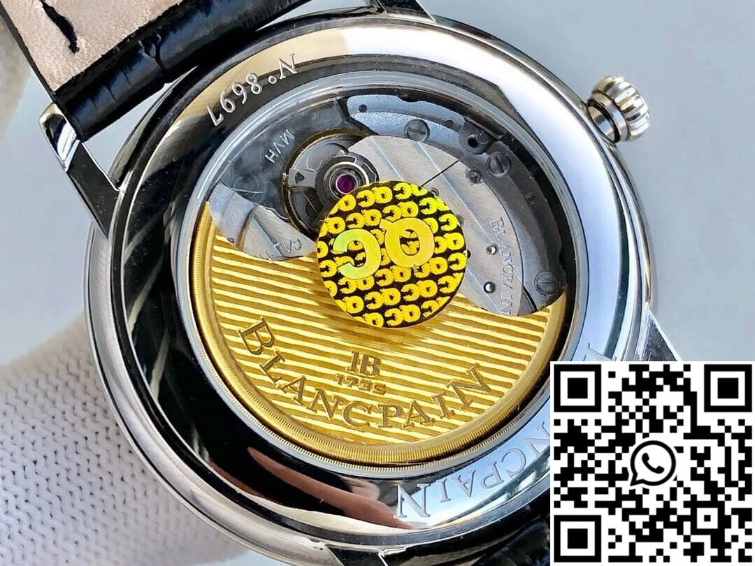 Blancpain Villeret 6551-1127-55B ZF Factory Blue Dial
