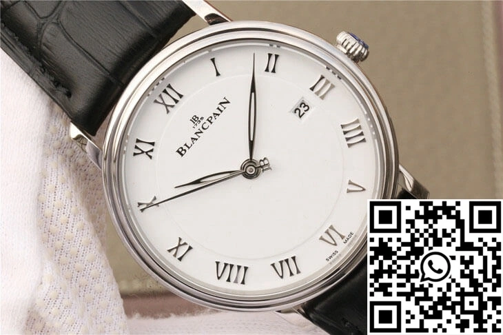 Blancpain Villeret 6651-1127-55B ZF Factory White Dial