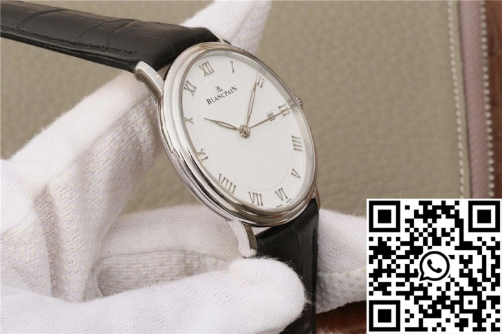 Blancpain Villeret 6651-1127-55B ZF Factory White Dial