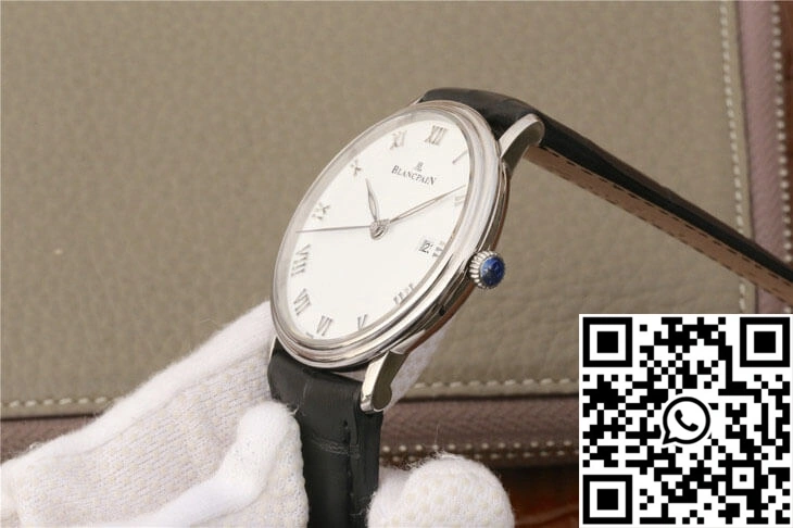 Blancpain Villeret 6651-1127-55B ZF Factory White Dial