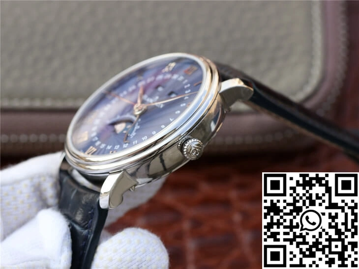 Blancpain Villeret 6654-1529-55B OM Factory V2 Blue Dial