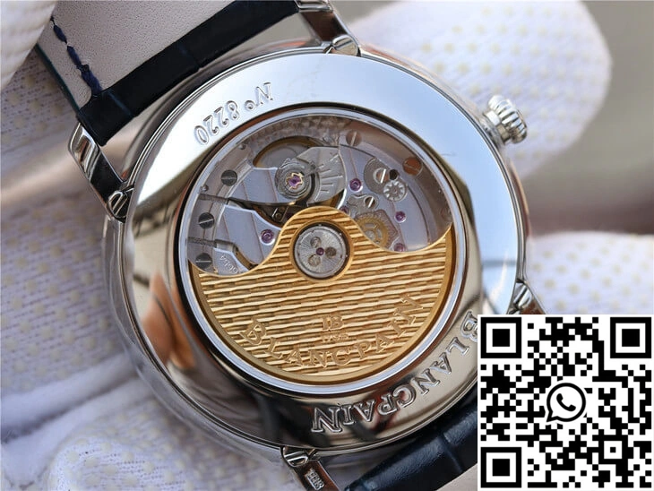 Blancpain Villeret 6654-1529-55B OM Factory V2 Blue Dial