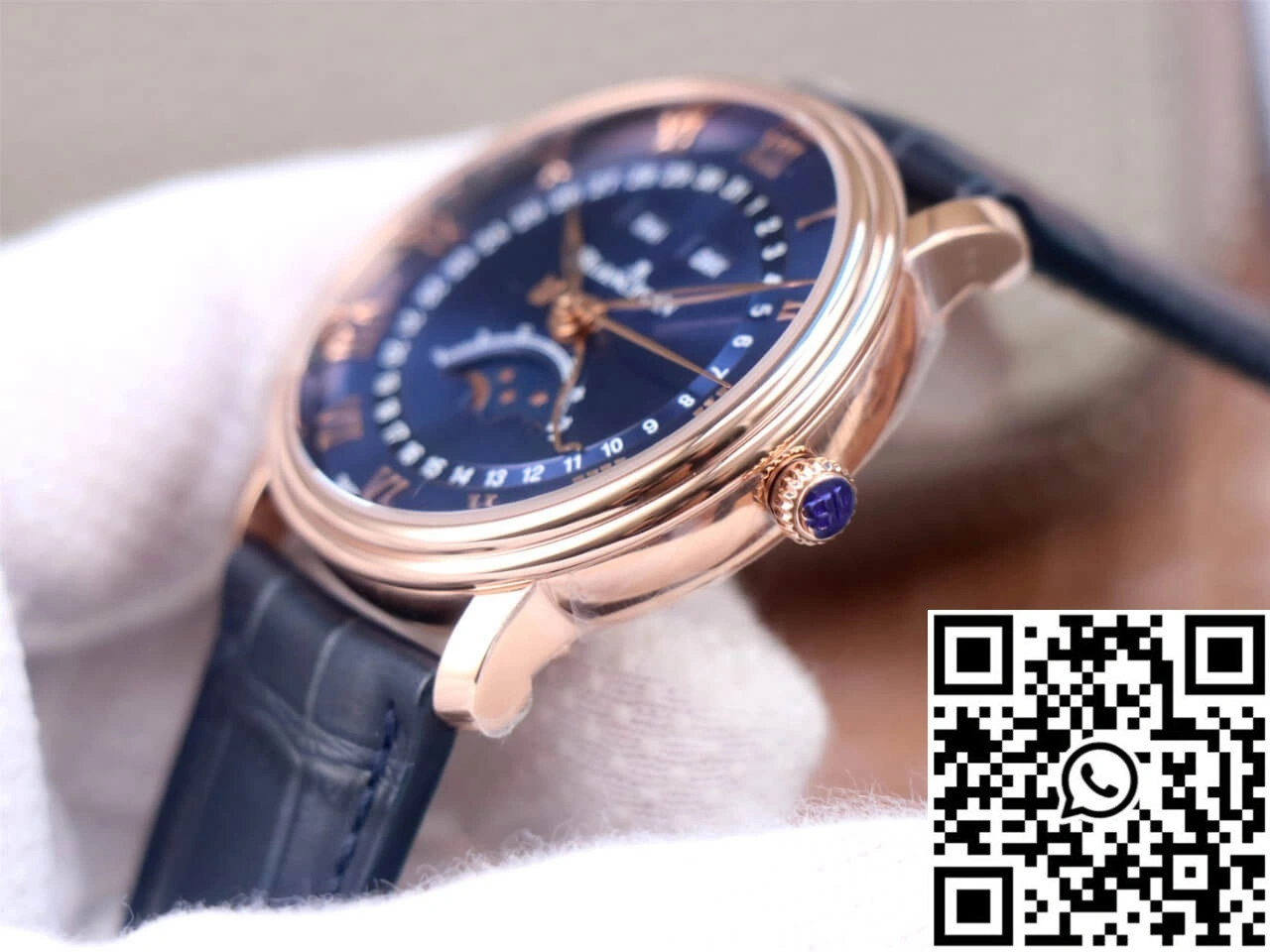 Blancpain Villeret 6654-3640-55 OM Factory V3 Blue Dial